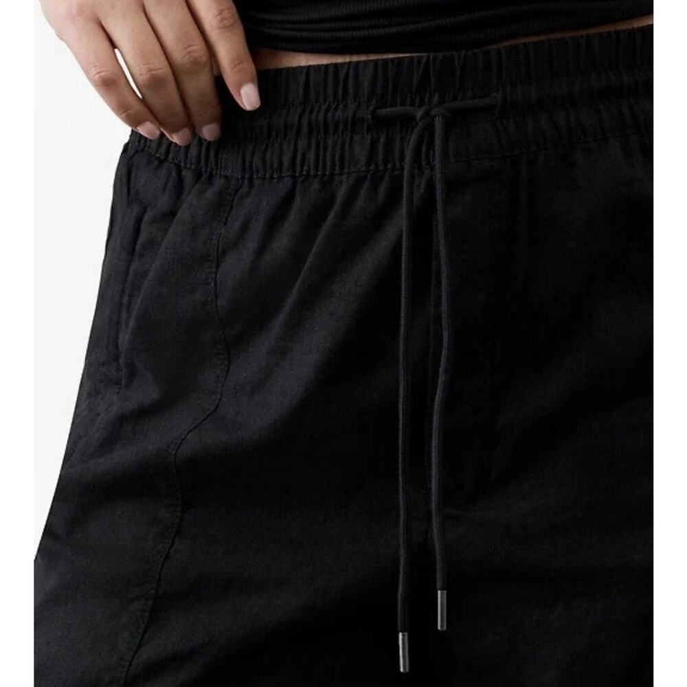 Brand New Retreat Linen Mid Rise 4" Short Black Sz M - 851045 - Picture 4 of 4
